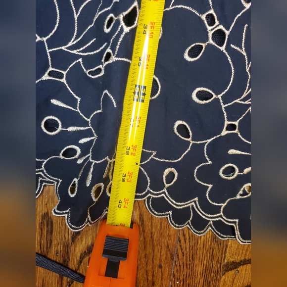 Anthropologie mavae Eyelet Midi Dress - Picture 10 of 13